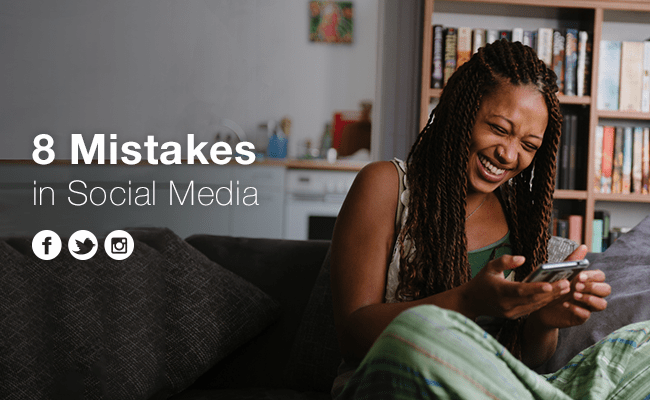 社交媒體上應(yīng)該避免的8個(gè)錯(cuò)誤