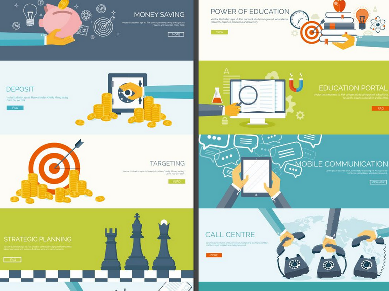 解決扁平化設計中如何用色的難問題