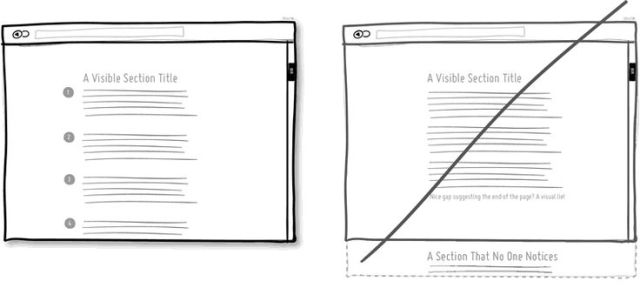 避免讓使用者產(chǎn)生已經(jīng)滾到 "網(wǎng)頁最底部" 的錯(cuò)覺